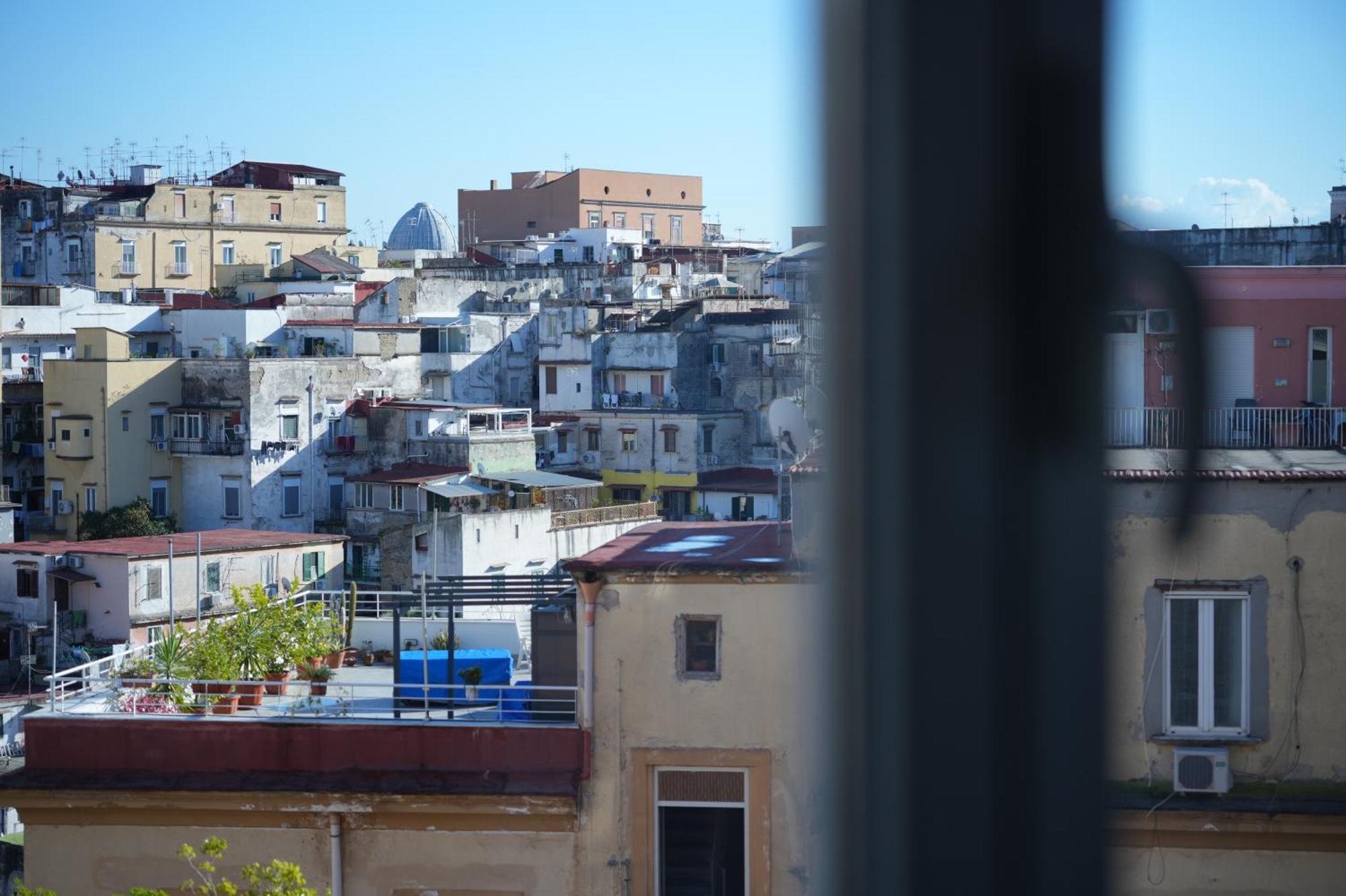 Panorama Vesuvius Affittacamere Guesthouse With Lift Near To Subway In Napoli Center Kültér fotó